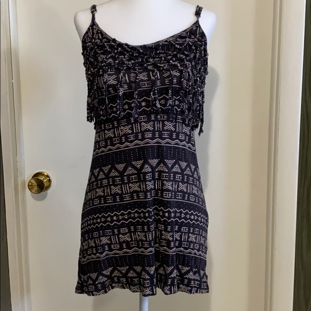 Billabong Aztec fringe dress